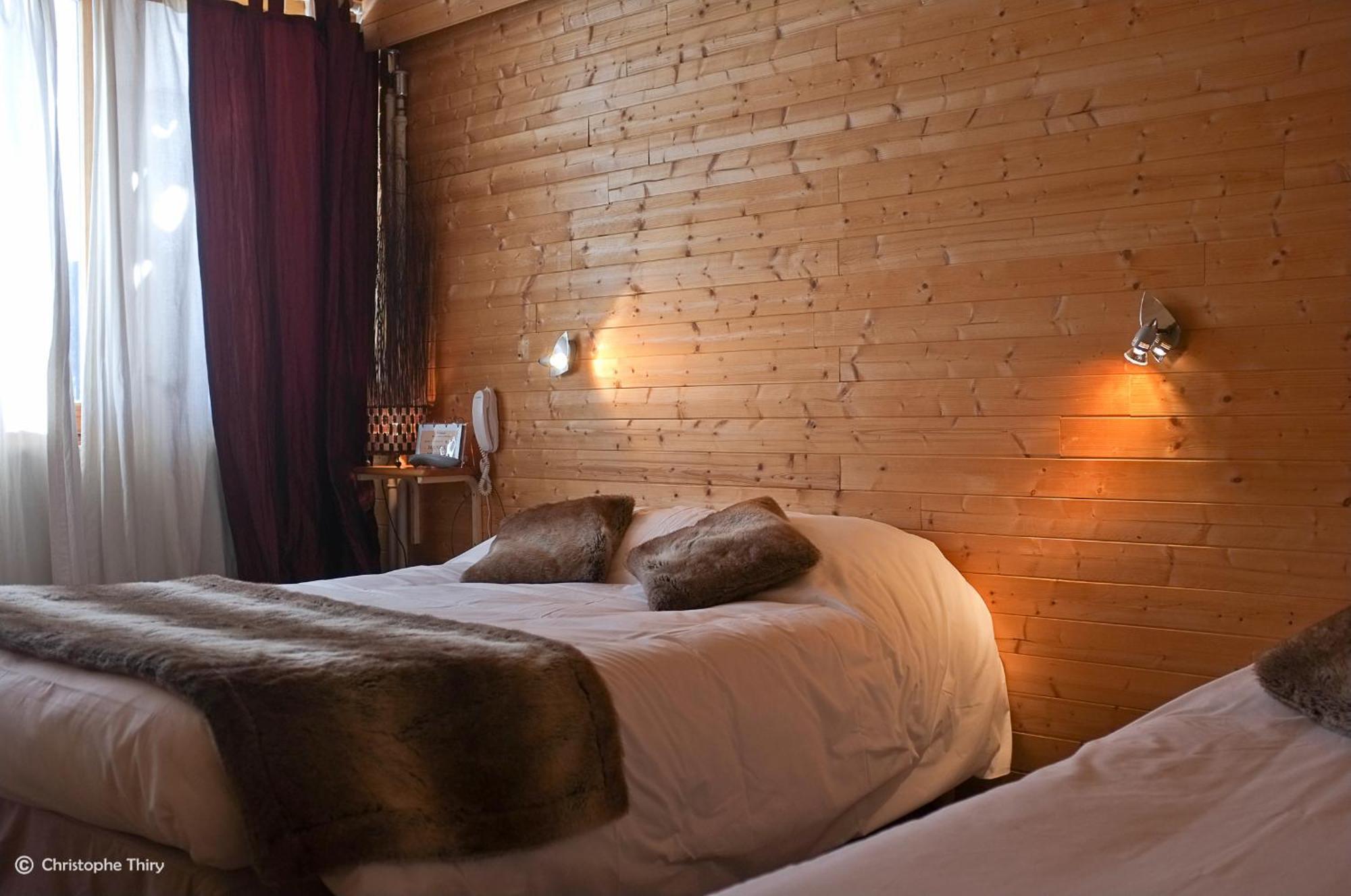 Hotel-Restaurant La Mandia La Mongie Eksteriør bilde
