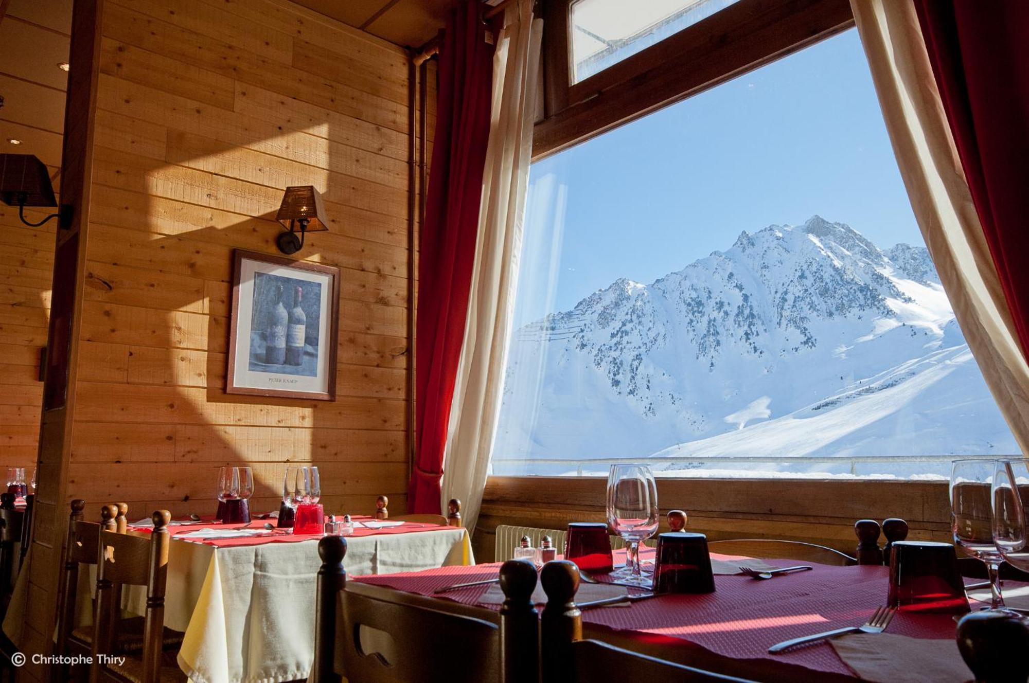 Hotel-Restaurant La Mandia La Mongie Eksteriør bilde