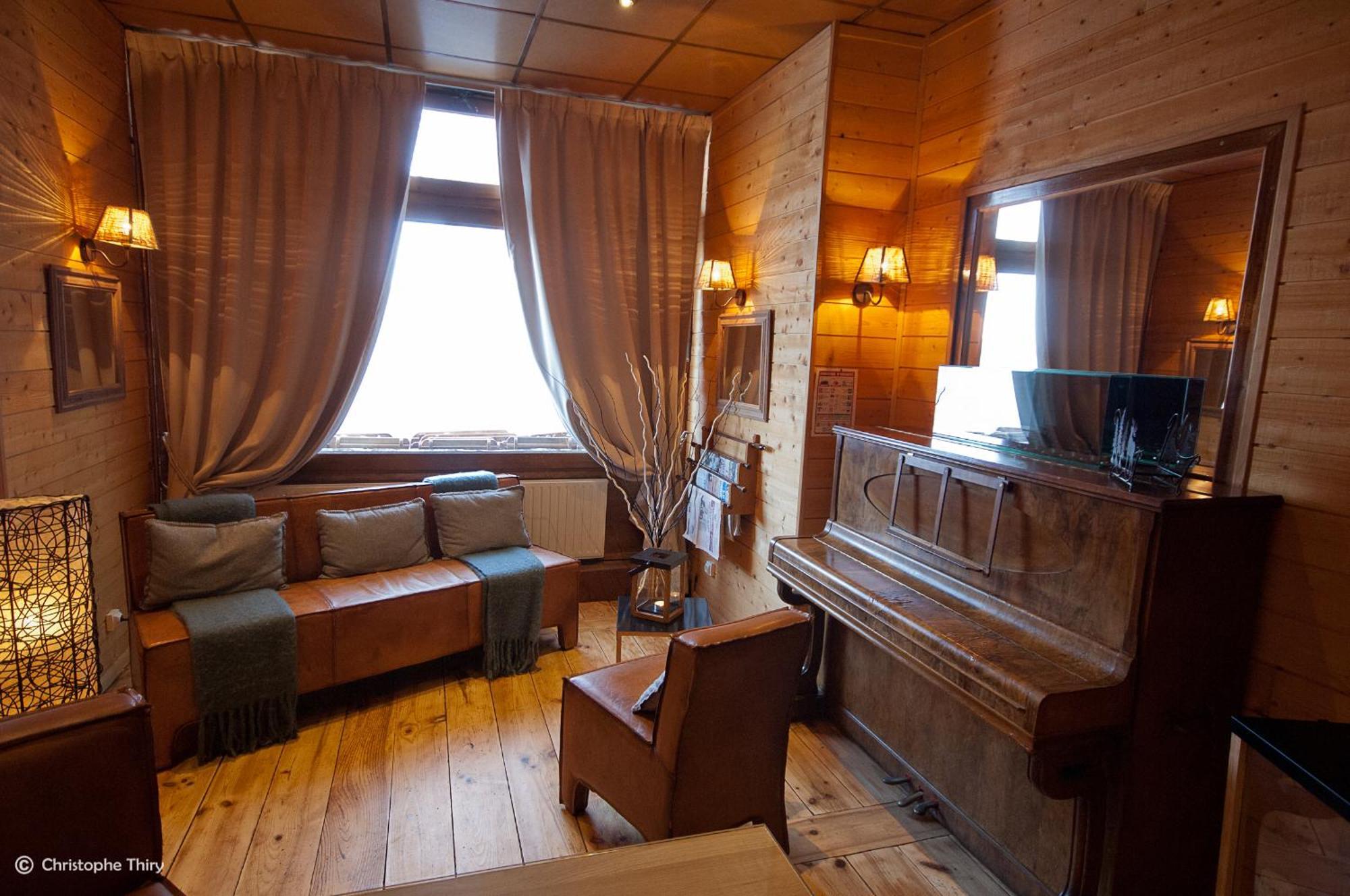 Hotel-Restaurant La Mandia La Mongie Eksteriør bilde