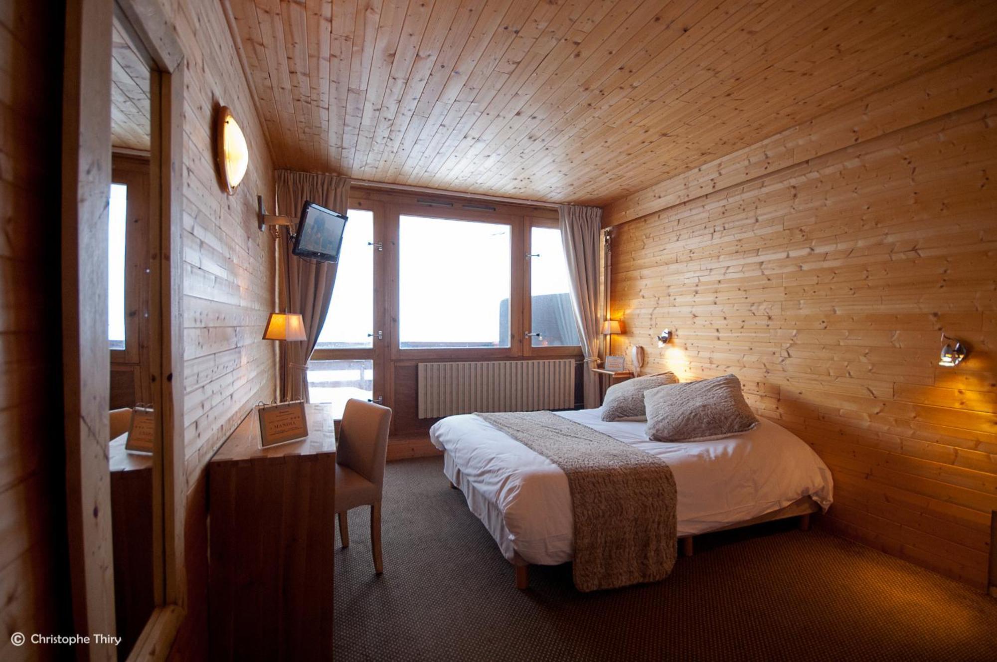 Hotel-Restaurant La Mandia La Mongie Eksteriør bilde