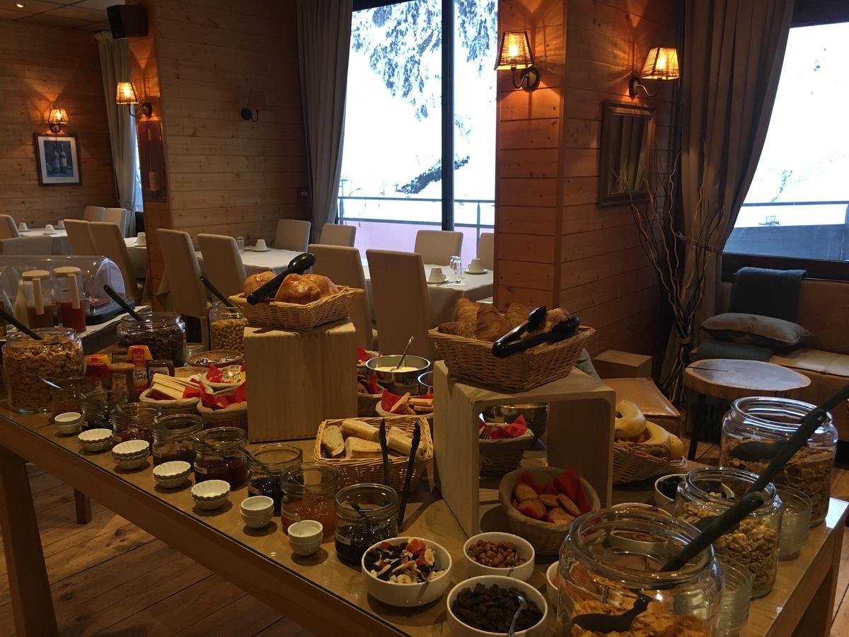 Hotel-Restaurant La Mandia La Mongie Eksteriør bilde